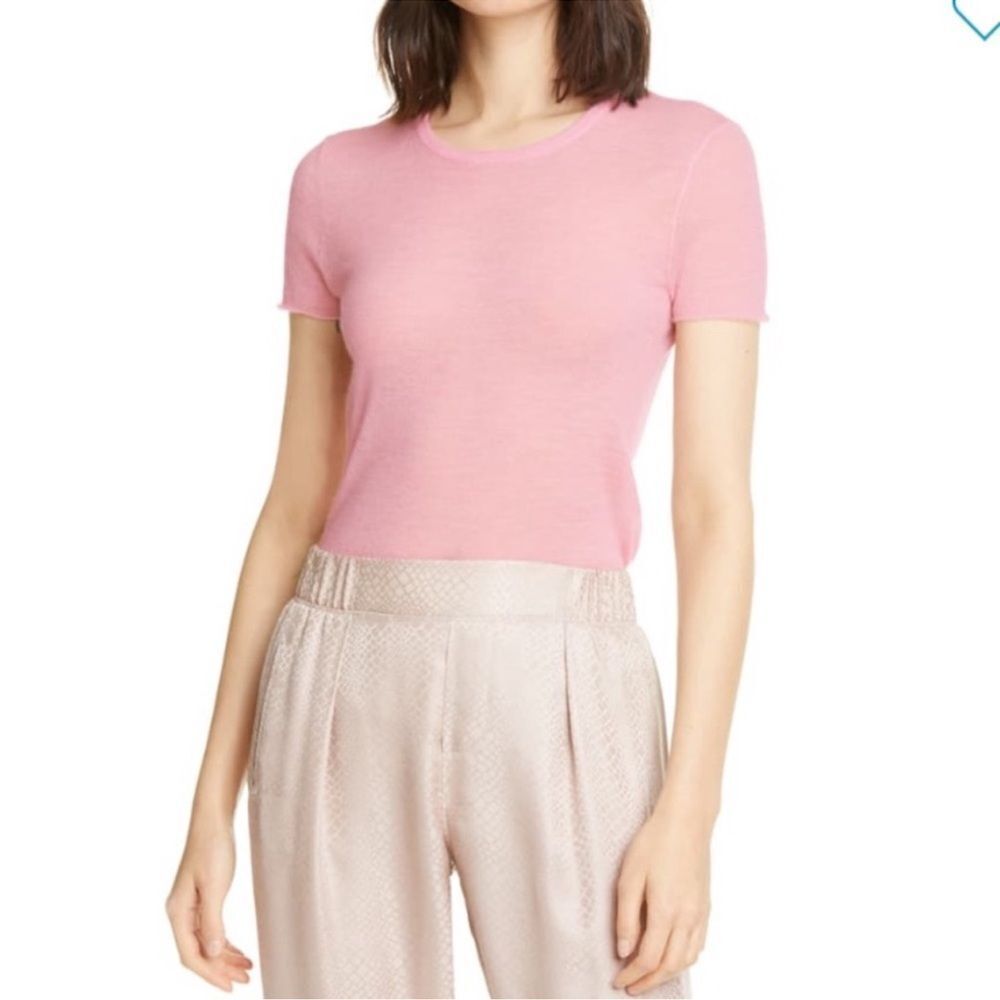 ATM Cashmere light weight cashmere short sleeve top size XS